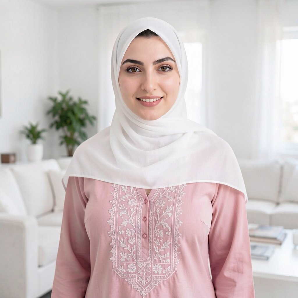 Close up shot,  photograph of a Middle Eastern young woman with pale fair skin,  with natural skin texture with porcelain-...