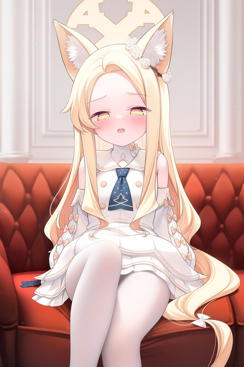 seia \(blue archive\),  1girl,  animal ear fluff by 13ep on Tensor.Art