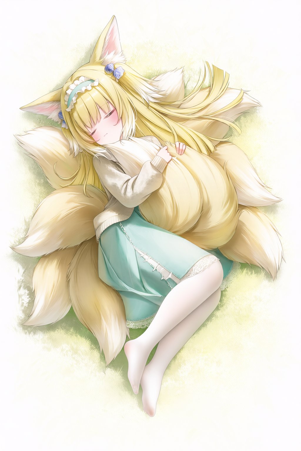 suzuran \(arknights\),  suzuran \(spring praise\) \(arknights\),  1girl by 13ep on Tensor.Art