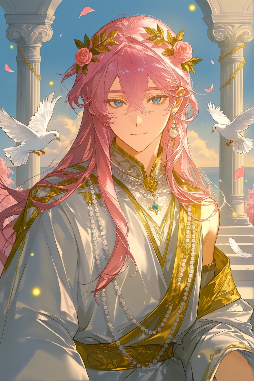 masterpiece,  best quality,  score_7 1boy by amesugary on Tensor.Art