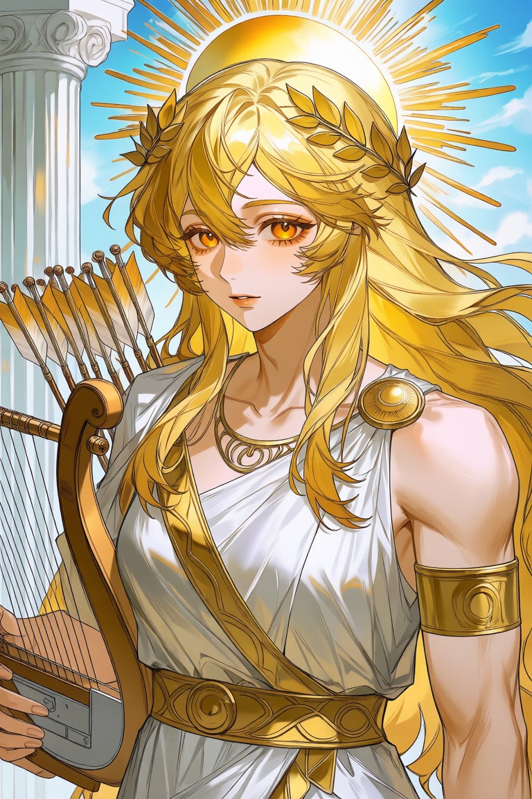 masterpiece,  best quality,  score_7 female Apollo by amesugary on Tensor.Art