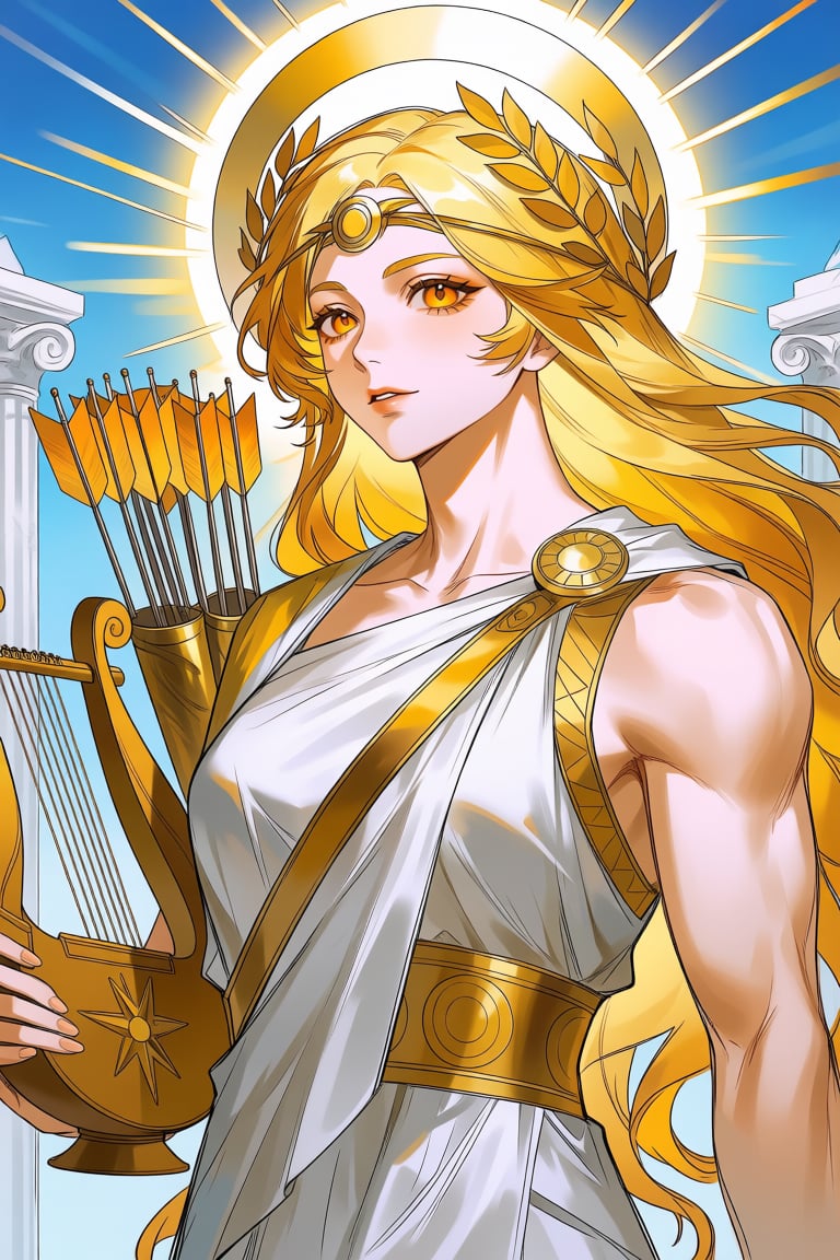 masterpiece,  best quality,  score_7 female Apollo by amesugary on Tensor.Art