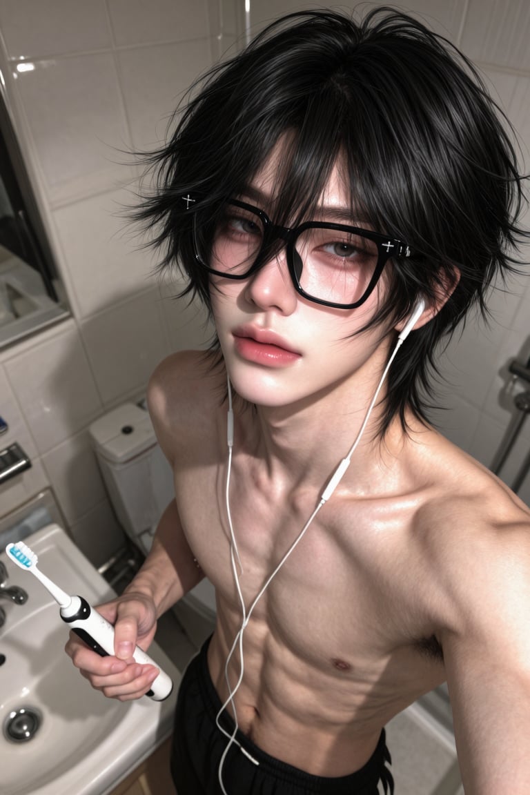 one man,  solo,  pale skin by kissfromangel on Tensor.Art