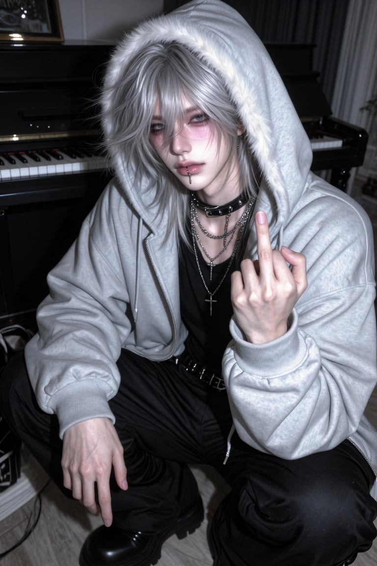 one man,  solo,  pale skin by kissfromangel on Tensor.Art