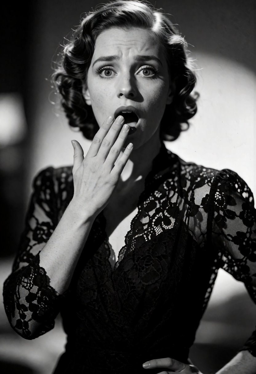 portrait of 1930s housewife,  gorgeous face,  petit by riiwa on Tensor.Art