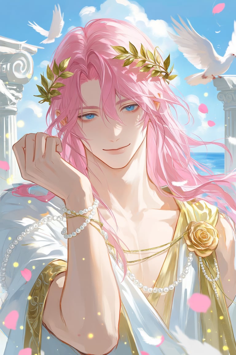 masterpiece,  best quality,  score_7 1boy by amesugary on Tensor.Art