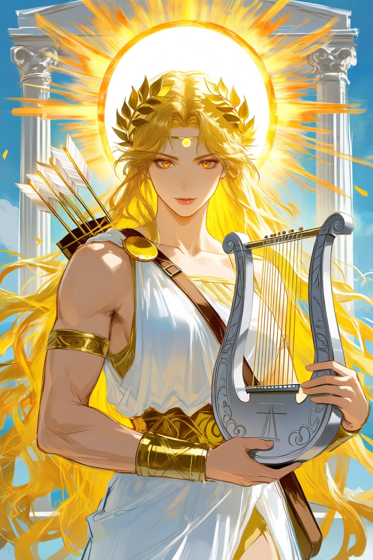 masterpiece,  best quality,  score_7 female Apollo by amesugary on Tensor.Art