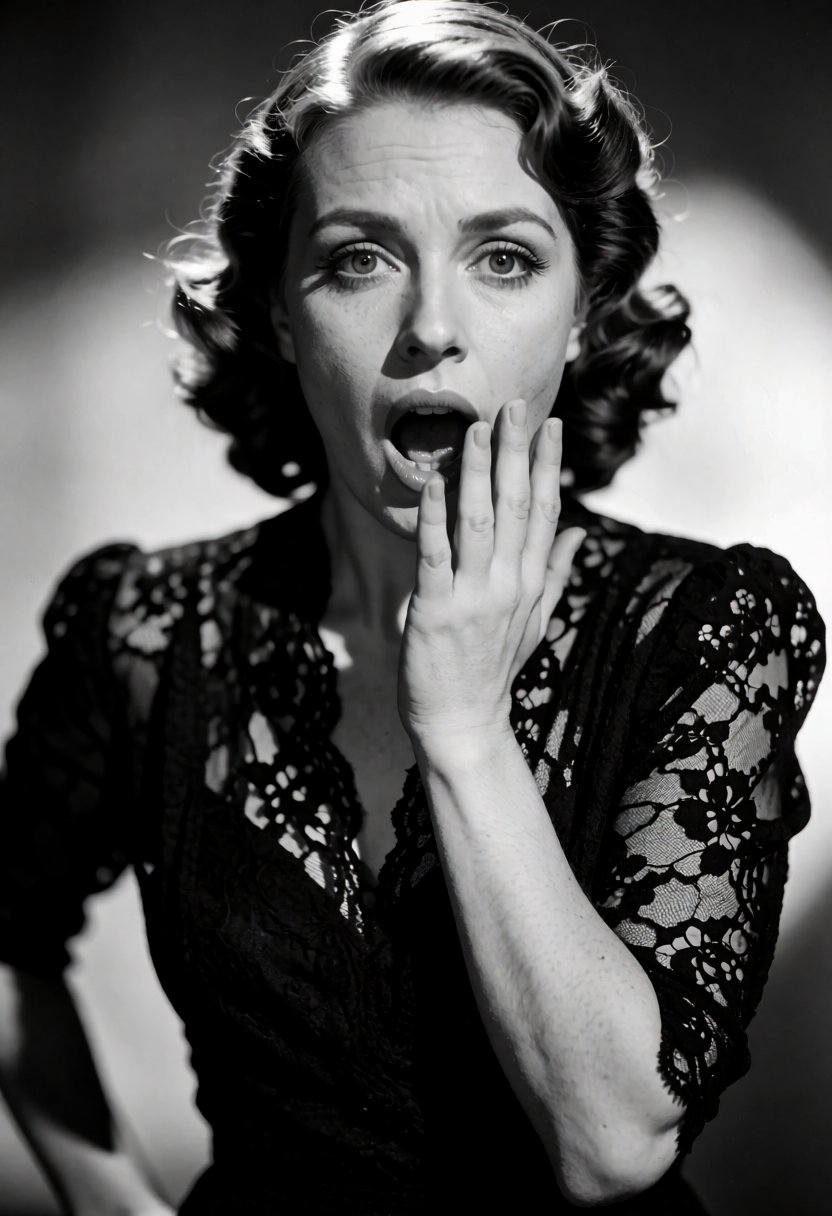 portrait of 1930s housewife,  gorgeous face,  petit by riiwa on Tensor.Art