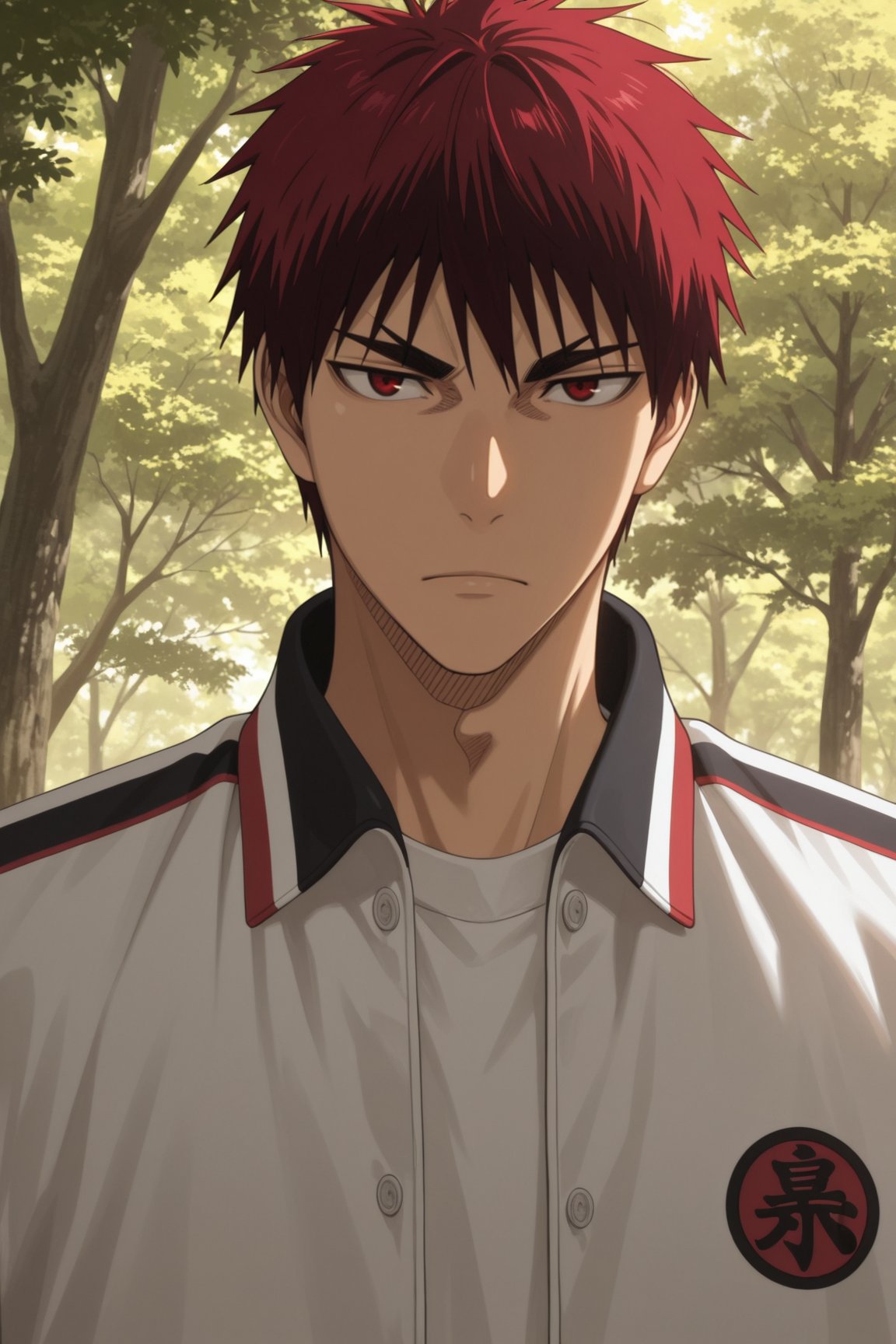 taiga kagami,  red hair,  red eyes by 25kkai on Tensor.Art