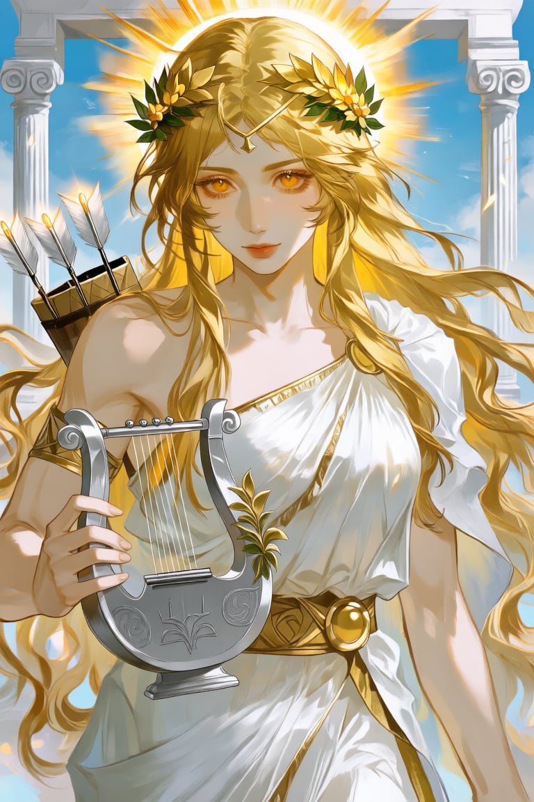 masterpiece,  best quality,  score_7 female Apollo by amesugary on Tensor.Art