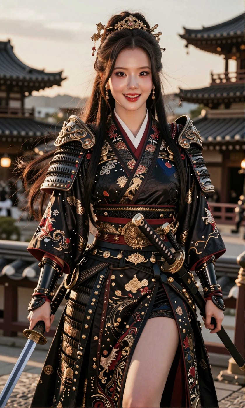 Image of a Korean woman Actual Photo: 2.0,  "A beautiful Korean woman boasting an hourglass figure,  round and voluptuous...