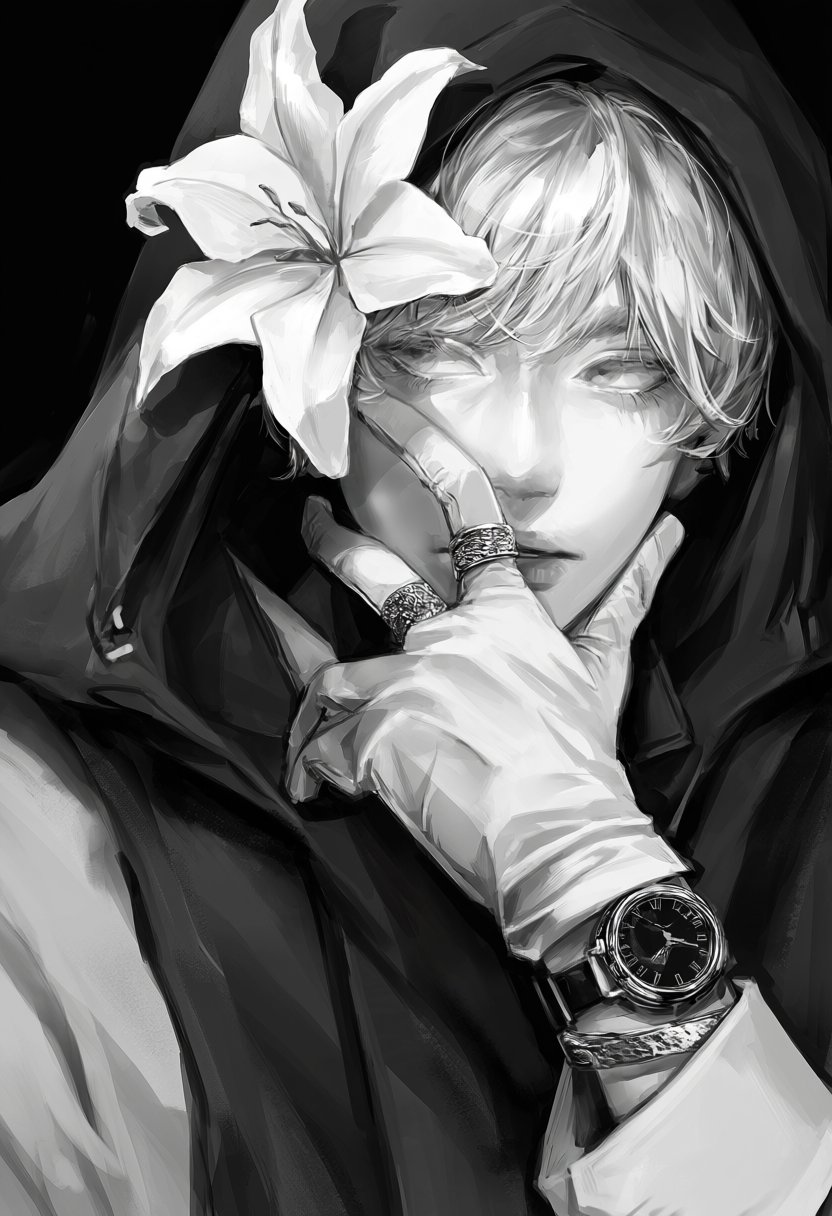 sett1,  ring,  watch by MissFidonyo on Tensor.Art