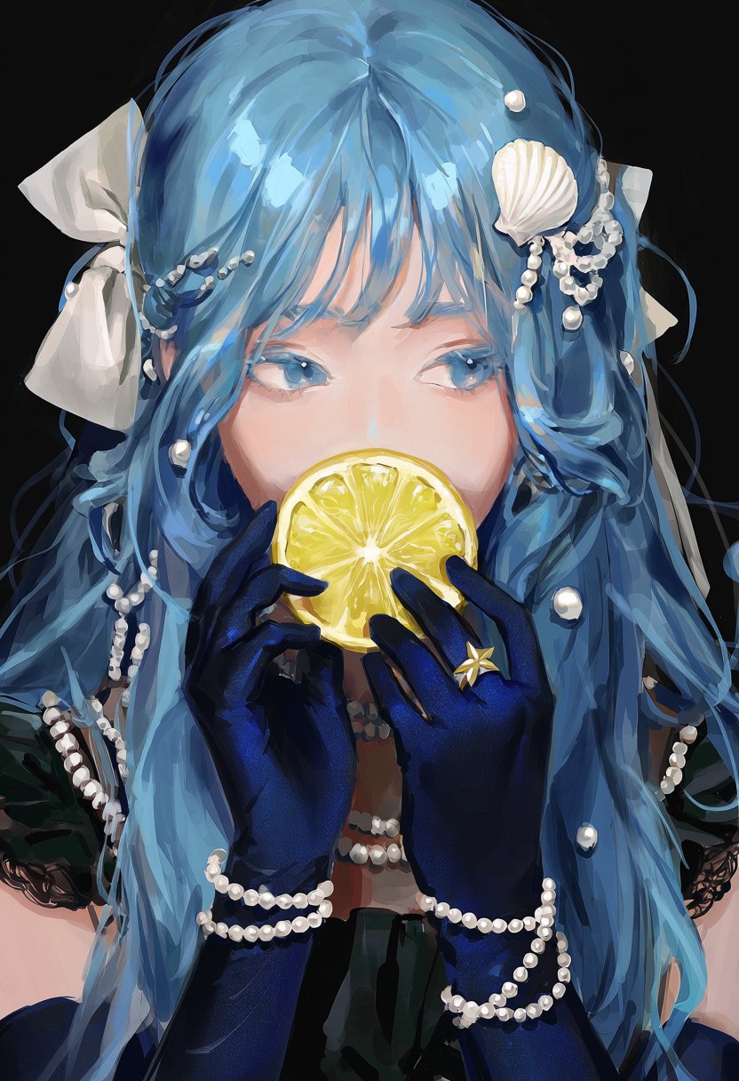 sett1,  lemon,  pearl \(gemstone\) by MissFidonyo on Tensor.Art