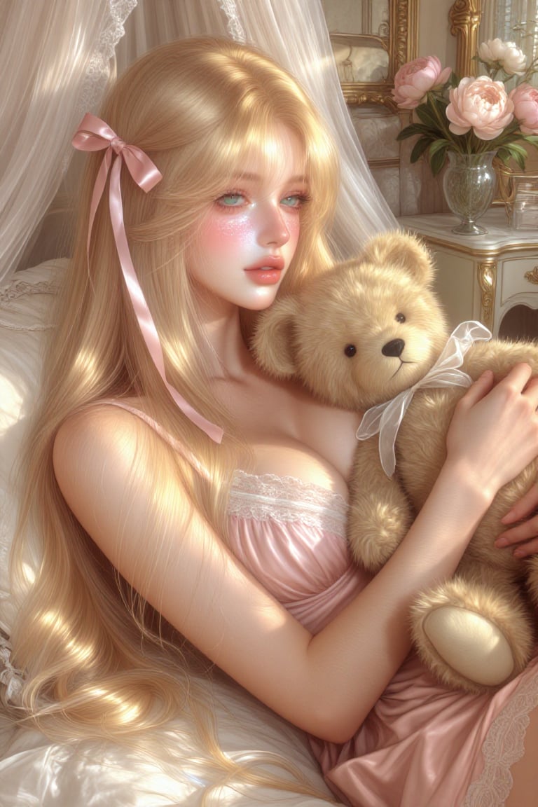 Sunsh1ne,  A woman with a soft oval face,  high cheekbones by della🎀 on Tensor.Art