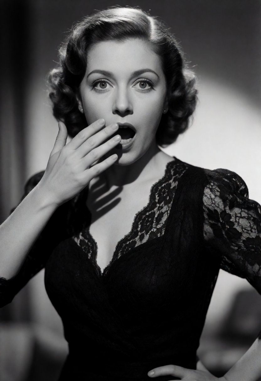 portrait of 1930s housewife,  gorgeous face,  petit by riiwa on Tensor.Art