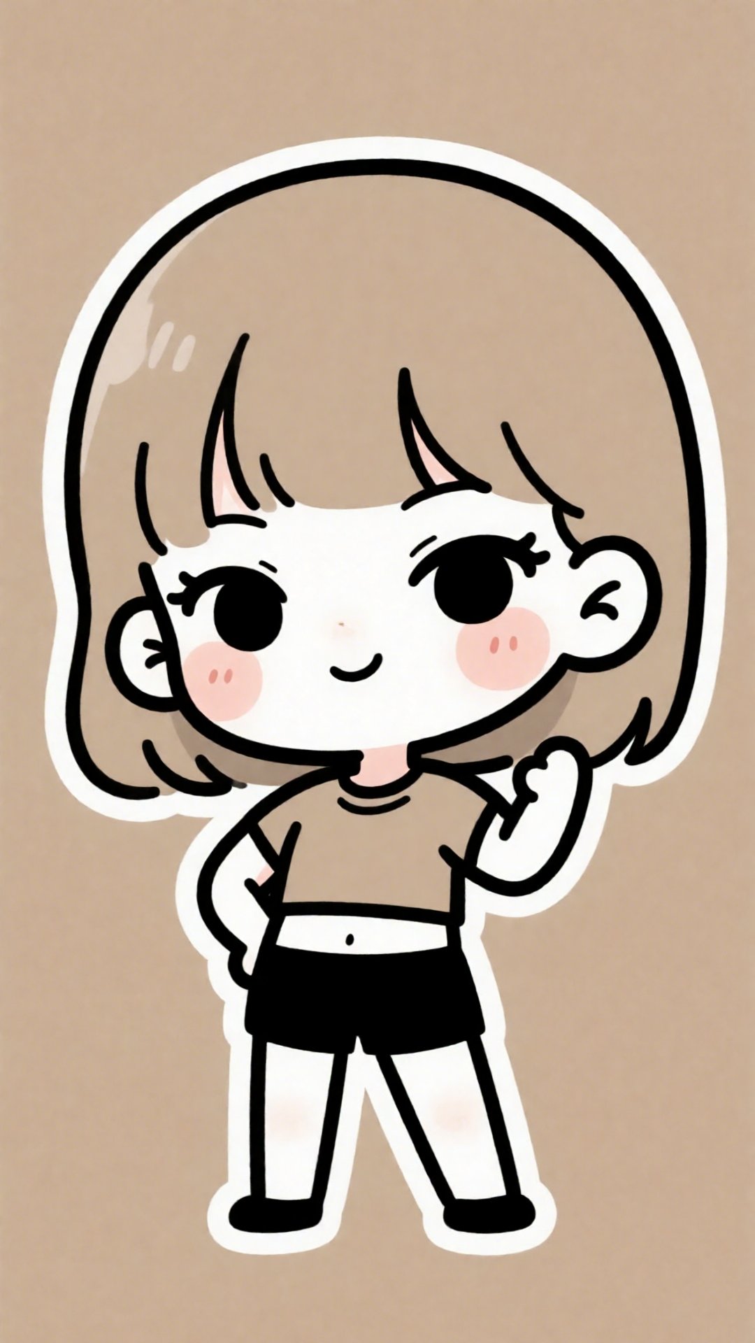 crop top,  standing,  1girls by Dragon God on Tensor.Art