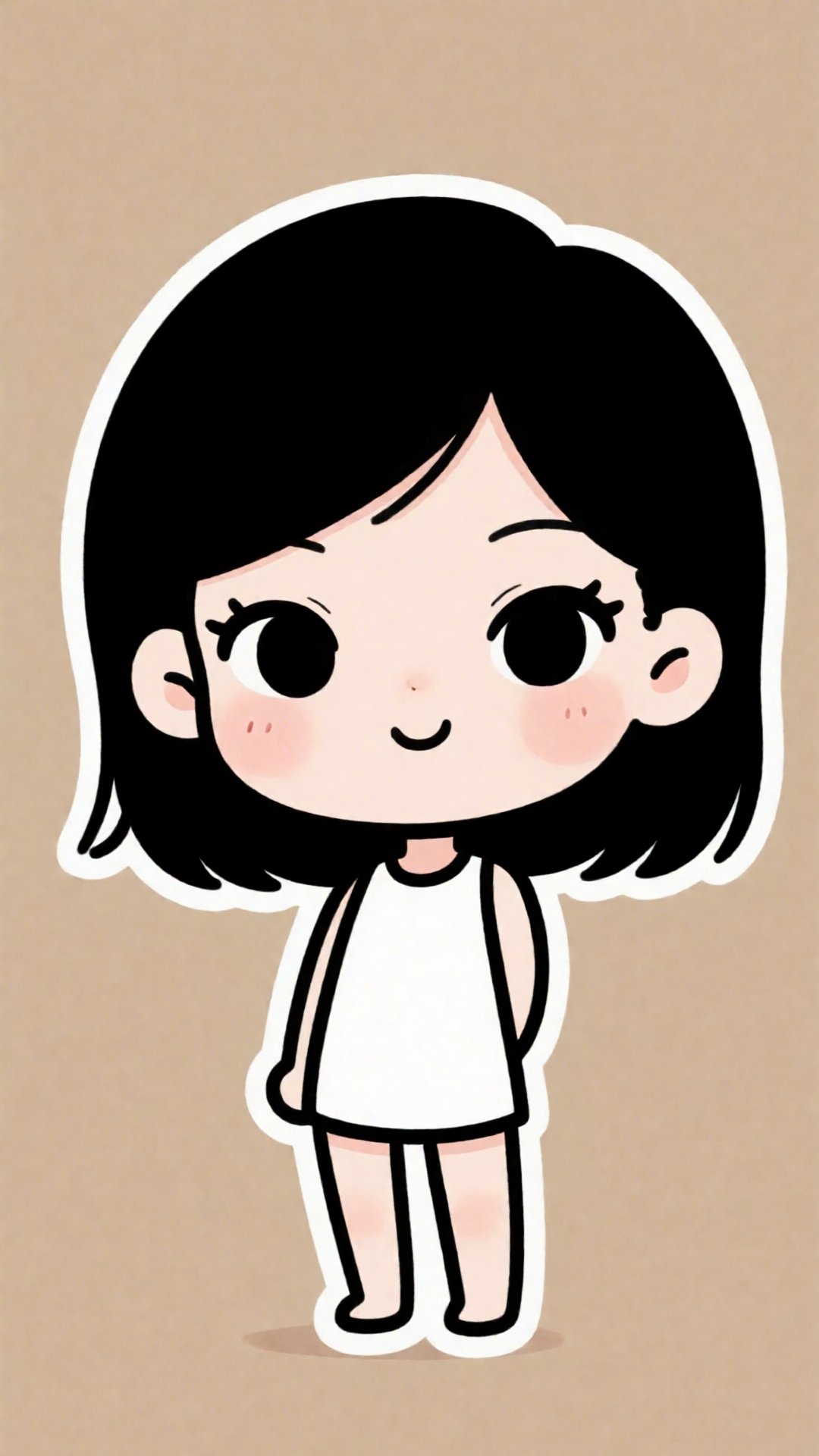 short hair,  sfw,  brown background by Dragon God on Tensor.Art