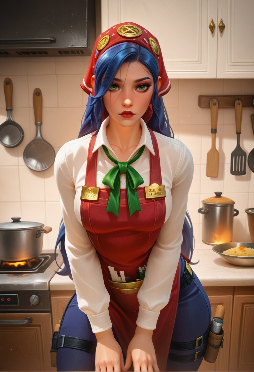breadirelia,  solo,  blue hair by cs12345 on Tensor.Art