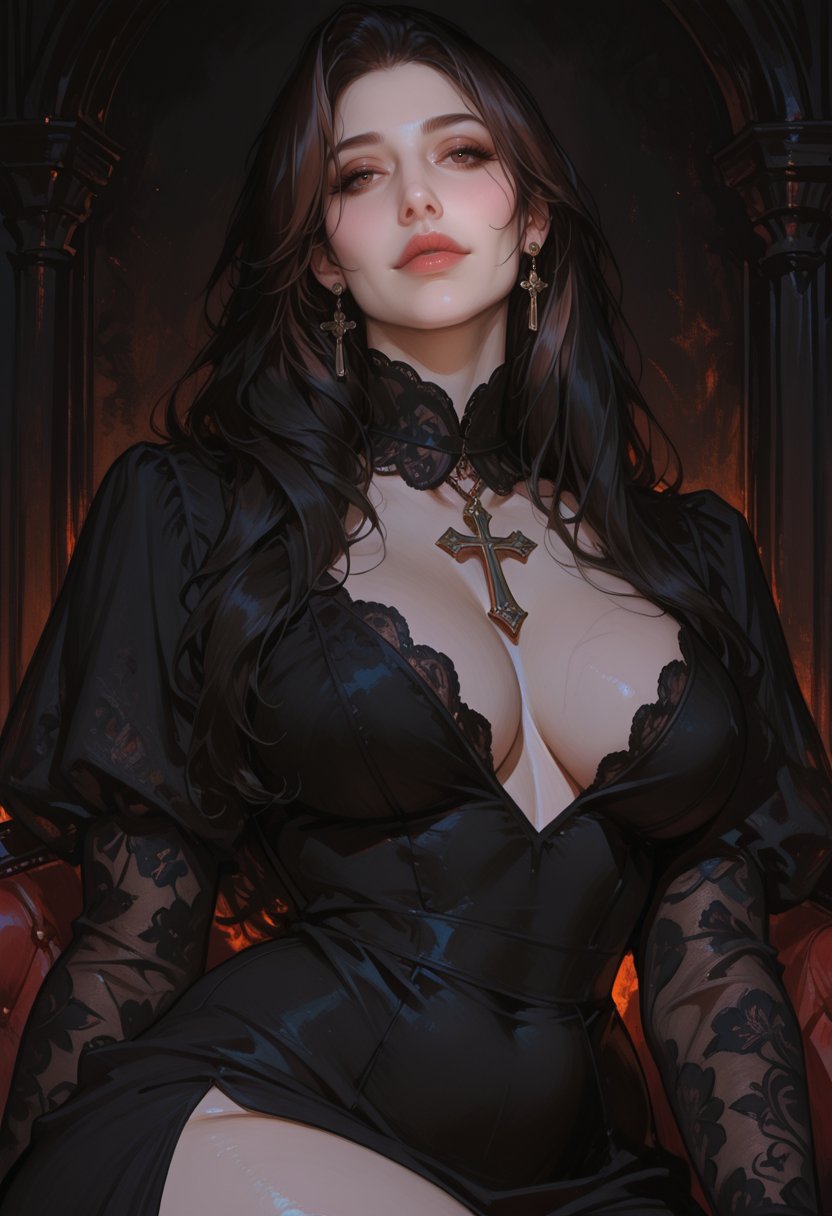 1girl,  solo,  Mature Female by callerid on Tensor.Art