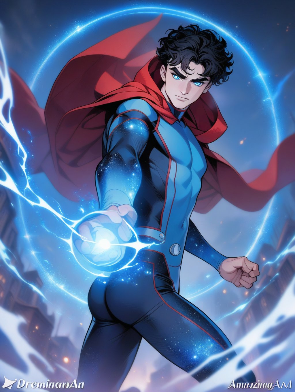 Wiccan,  1boy,  male by Toby_242 on Tensor.Art