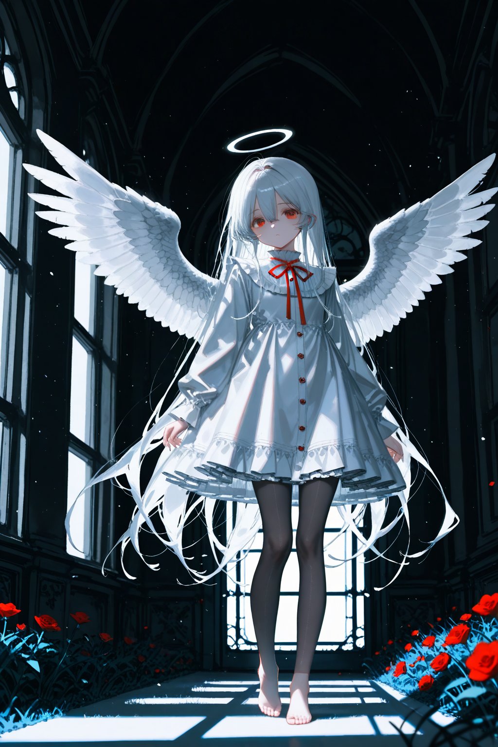 black pantyhose,  masterpiece,  absurdres by ikun on Tensor.Art