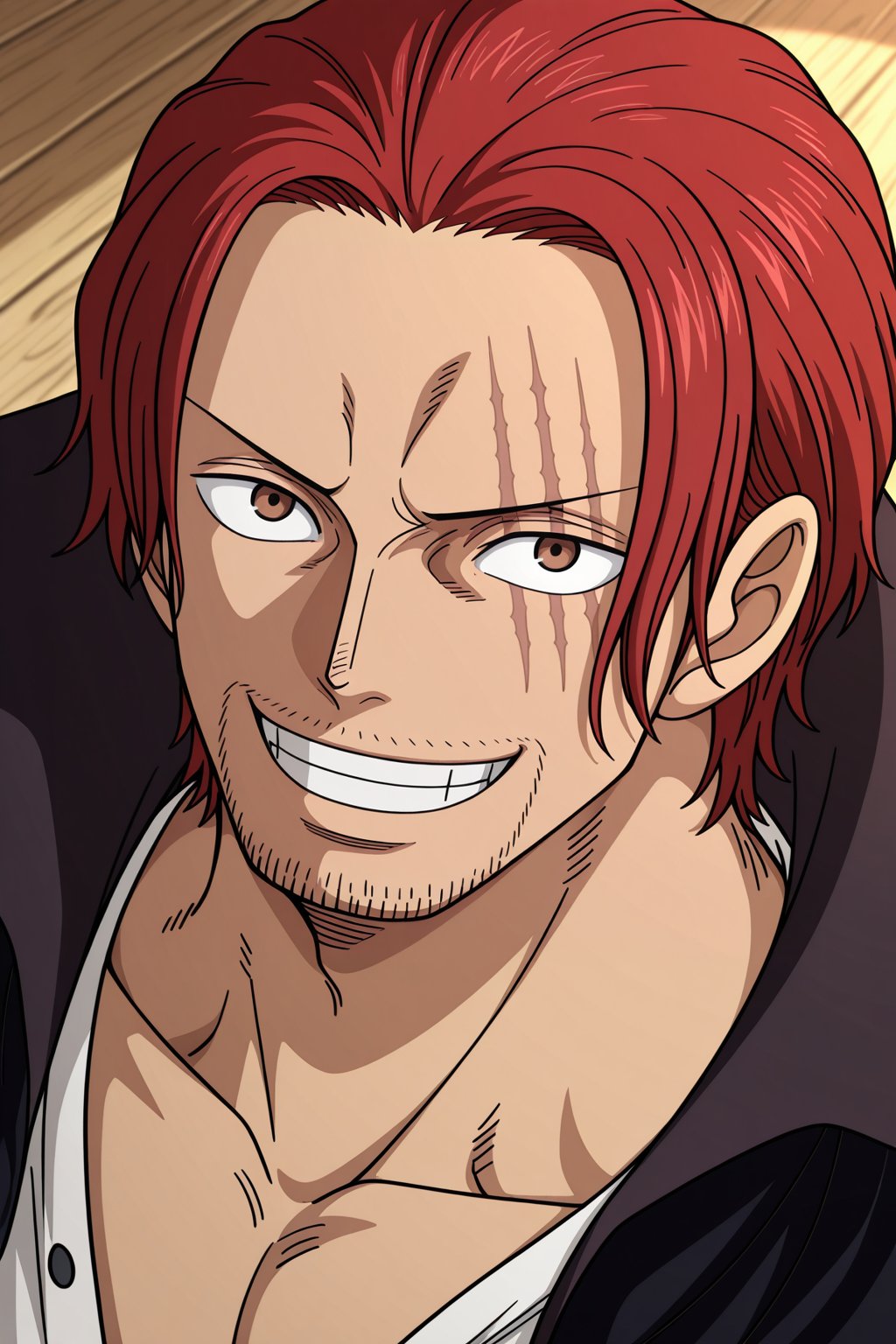 male focus,  1boy,  shanks \(one piece\) by Lineko on Tensor.Art