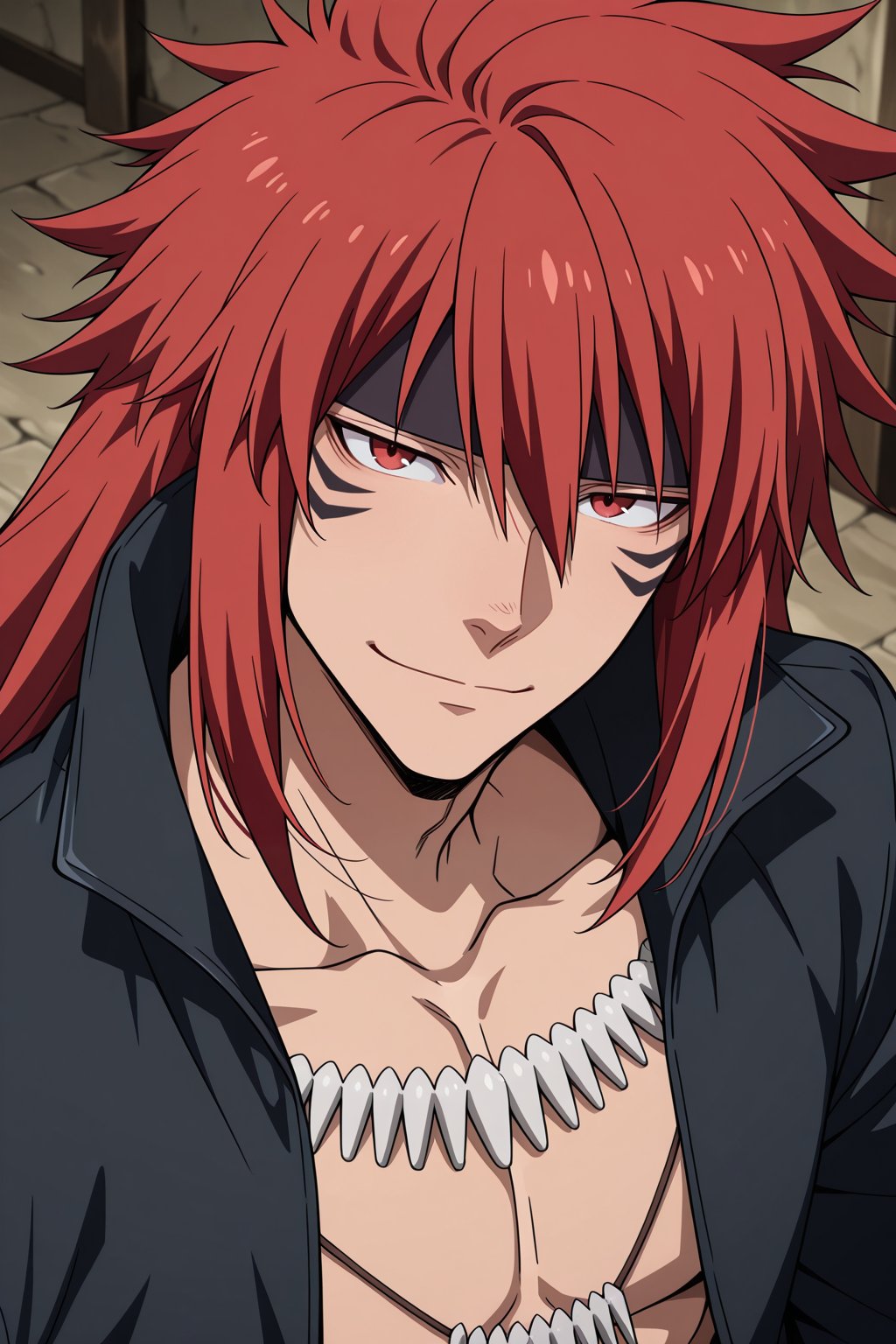 male focus,  1boy,  guy crimson by Lineko on Tensor.Art