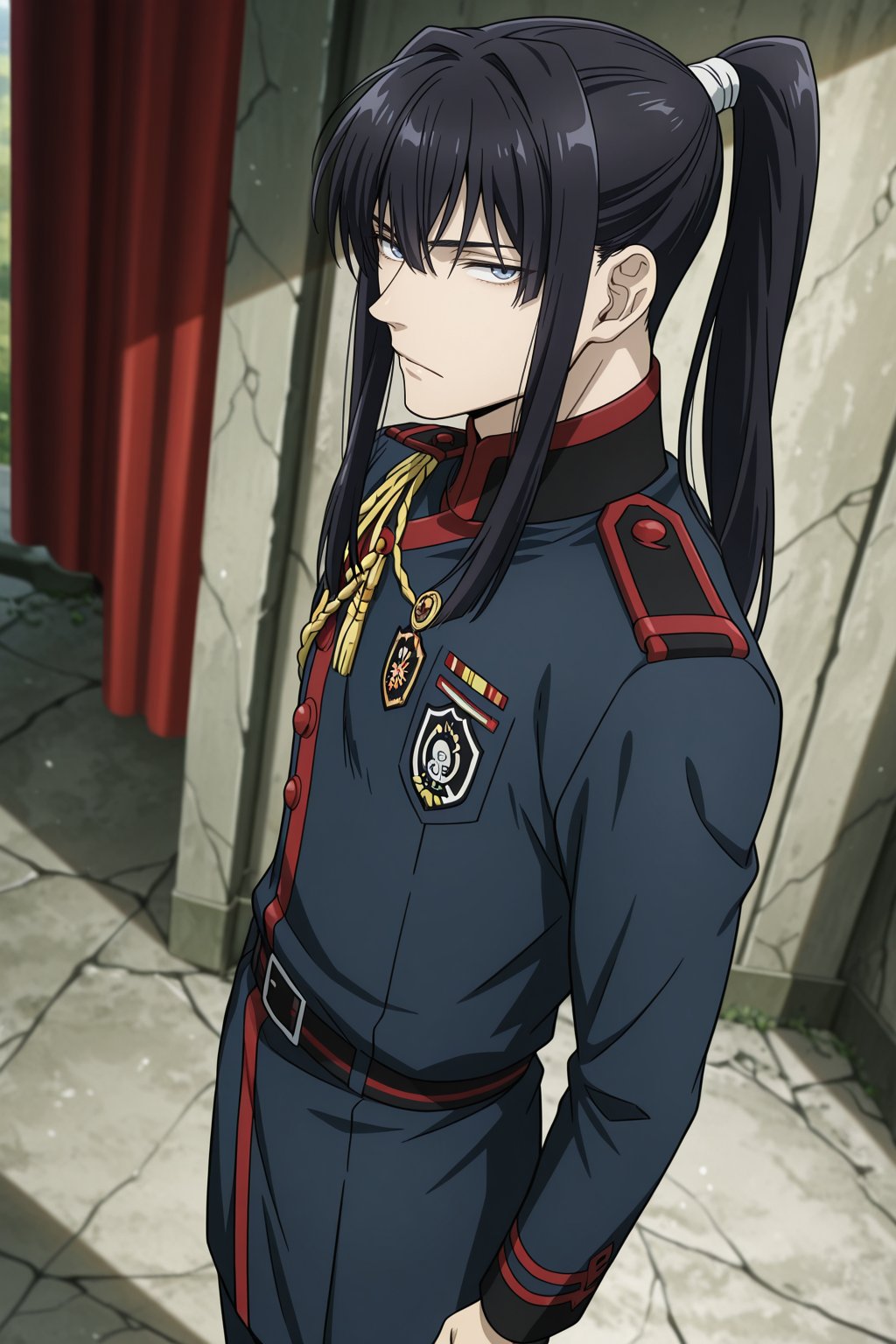 male focus,  1boy,  kanda yuu by Lineko on Tensor.Art