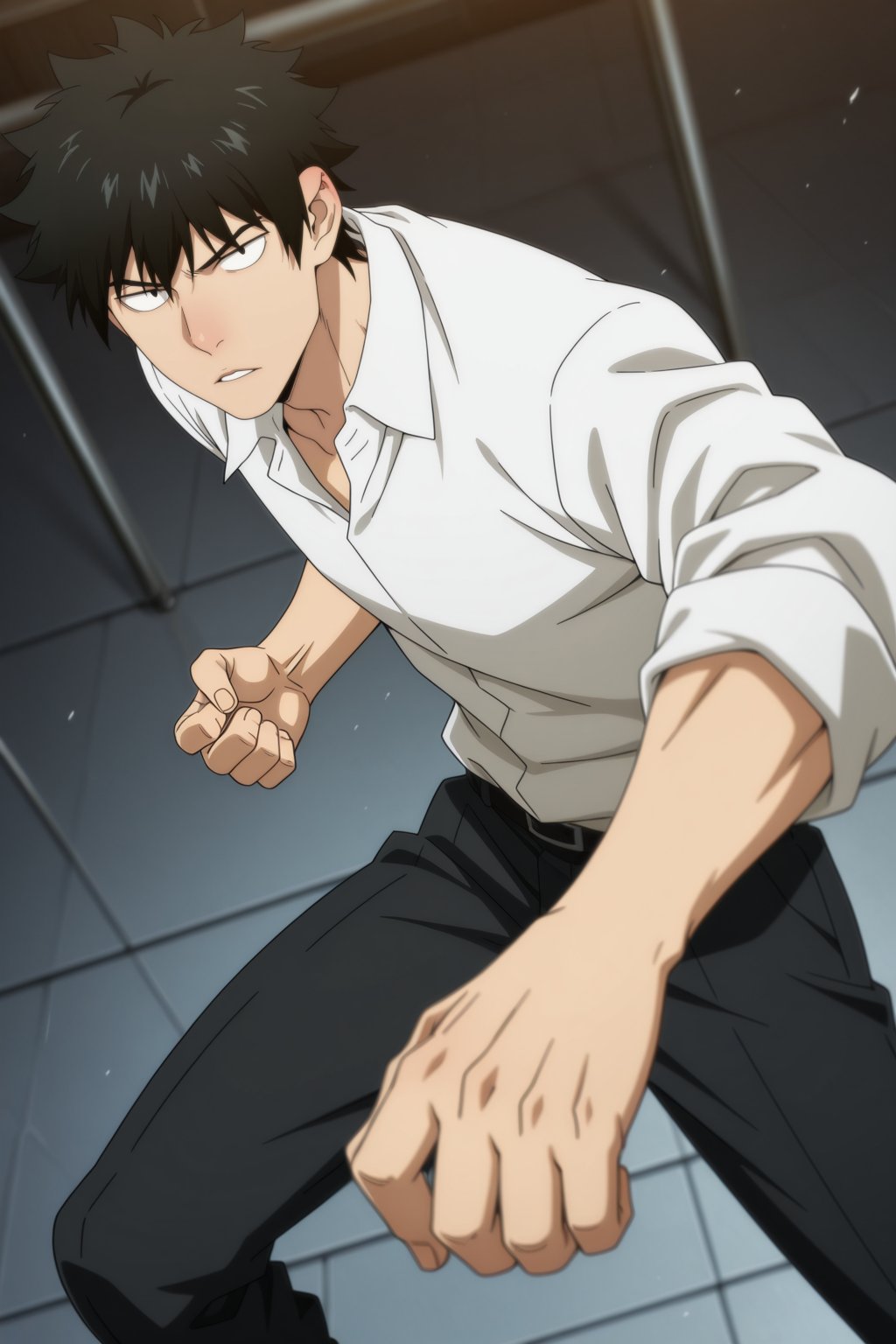male focus,  1boy,  han daewi by Lineko on Tensor.Art