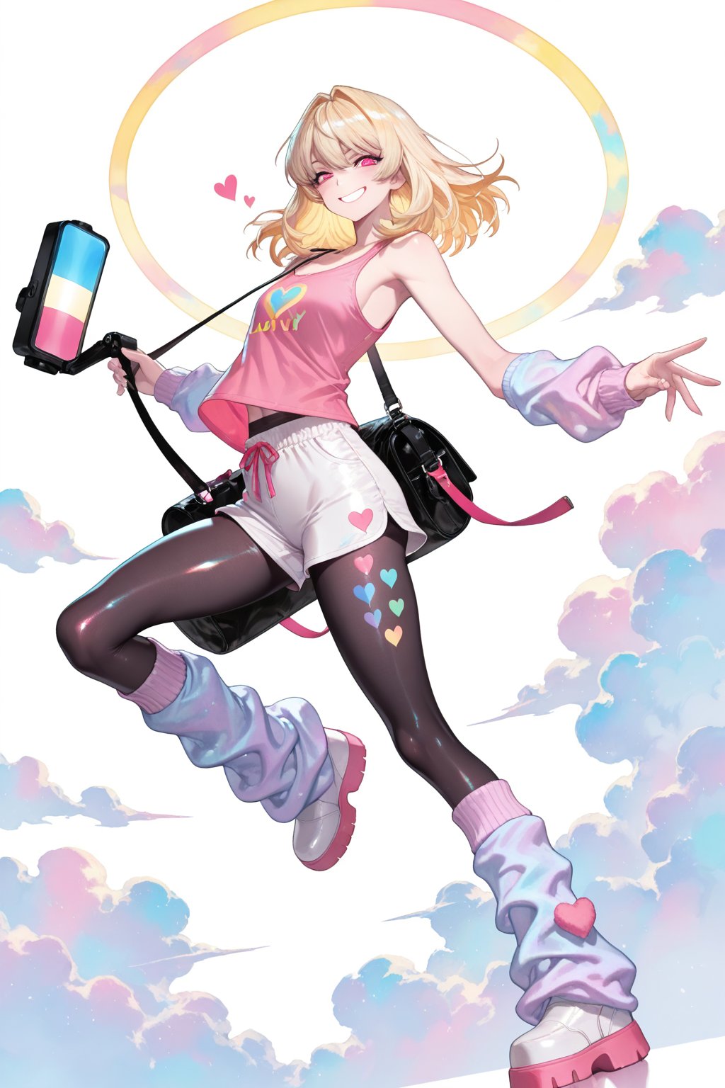 black pantyhose,  (shiny pantyhose), by YUEYUEAI月月AI on Tensor.Art