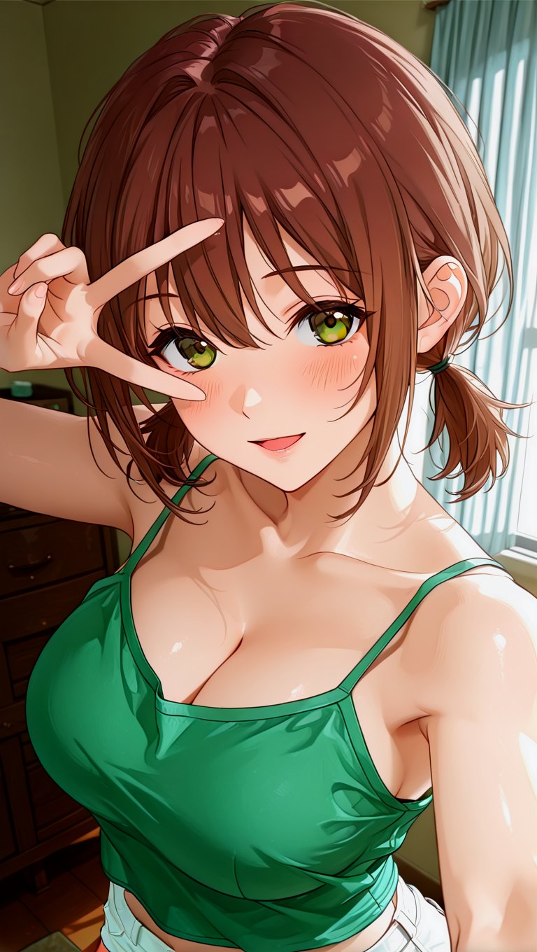 @Ani2rel ,  hinako_(issho_ni_training),  brown hair by DjM_ on Tensor.Art