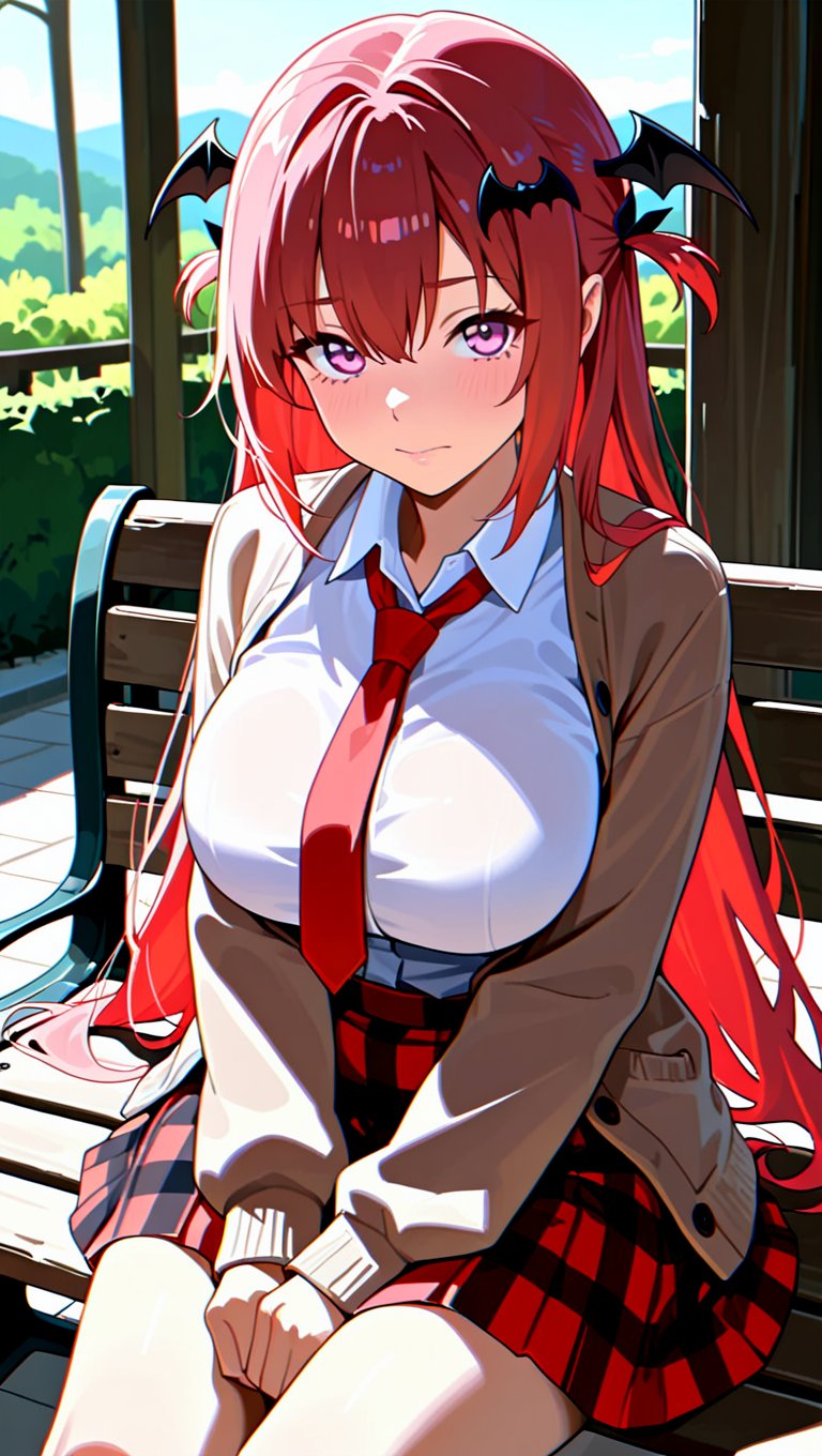 1girl,  solo,  kurumizawa satanichia mcdowell (gabriel dropout) by DjM_ on Tensor.Art