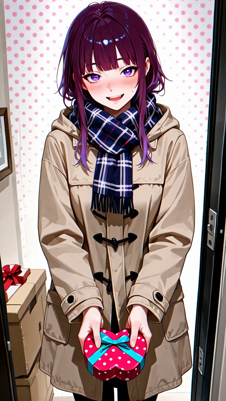 1girl,  solo,  (luxurious long purple hair) by DjM_ on Tensor.Art