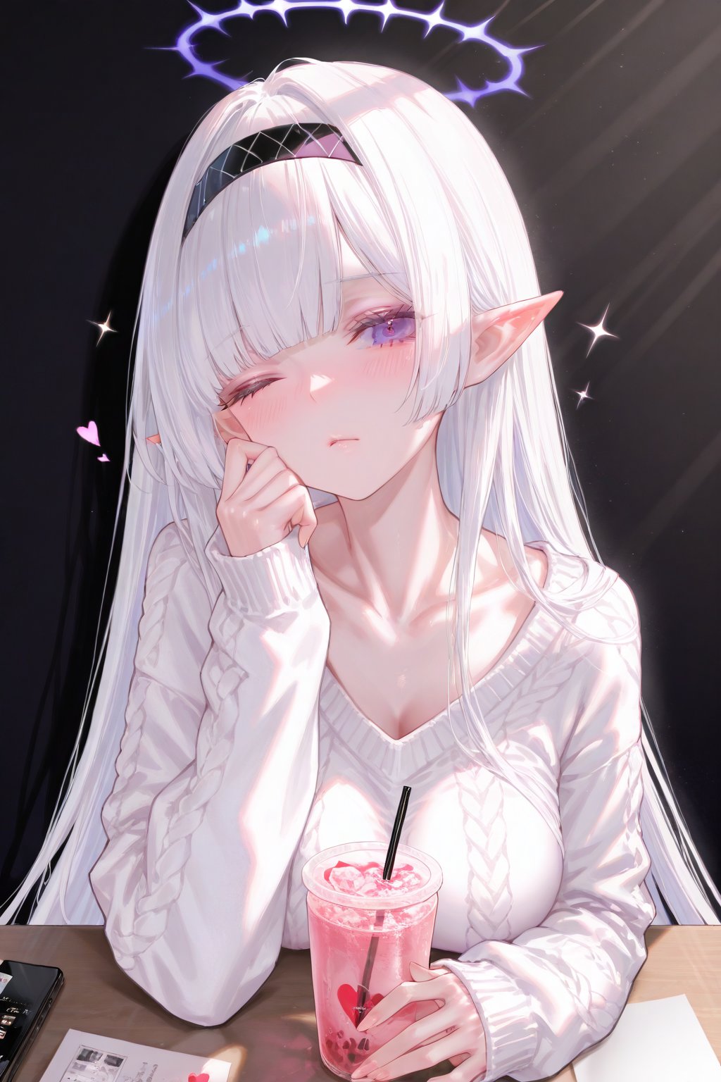 1girl,  solo,  long hair by 月老板 on Tensor.Art