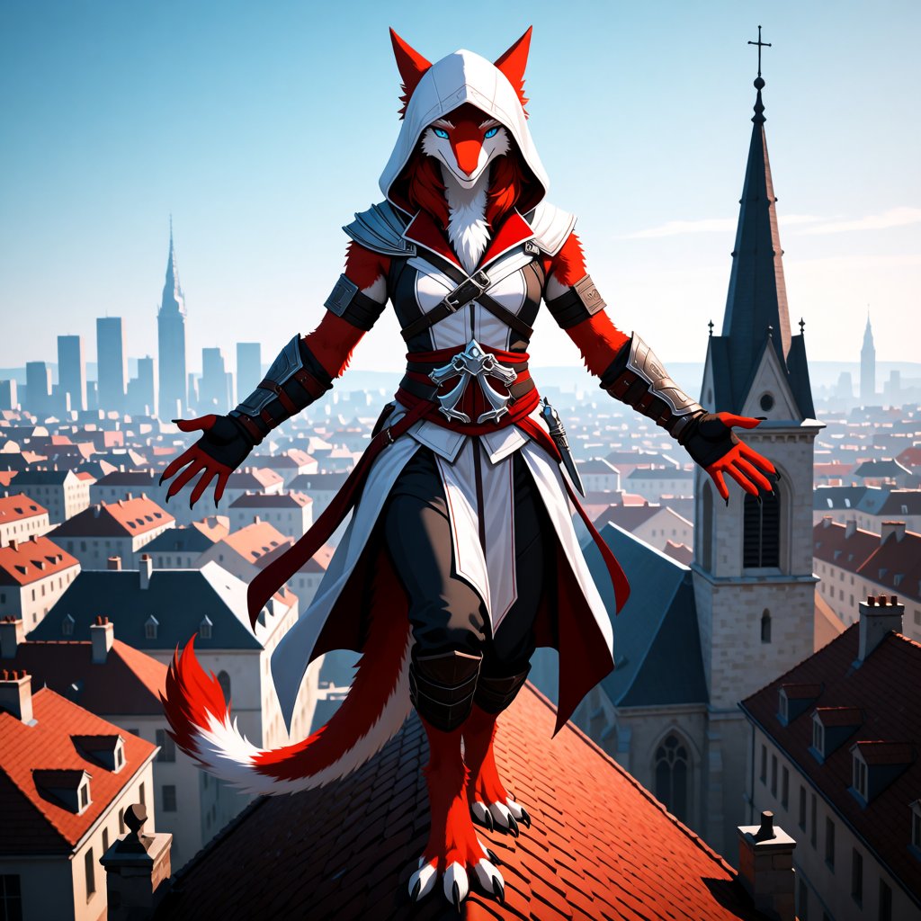 city background,  solo,  female by RodAndRog on Tensor.Art