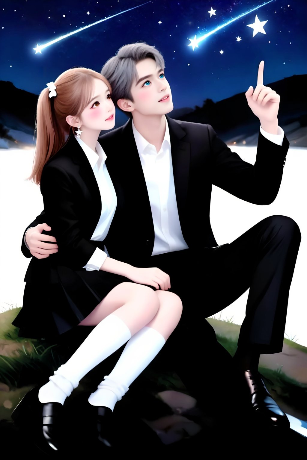 Superior quality,  ranked number one. Inspiration: Shooting star,  first love. Under a romantic starry sky by newsans23 on...
