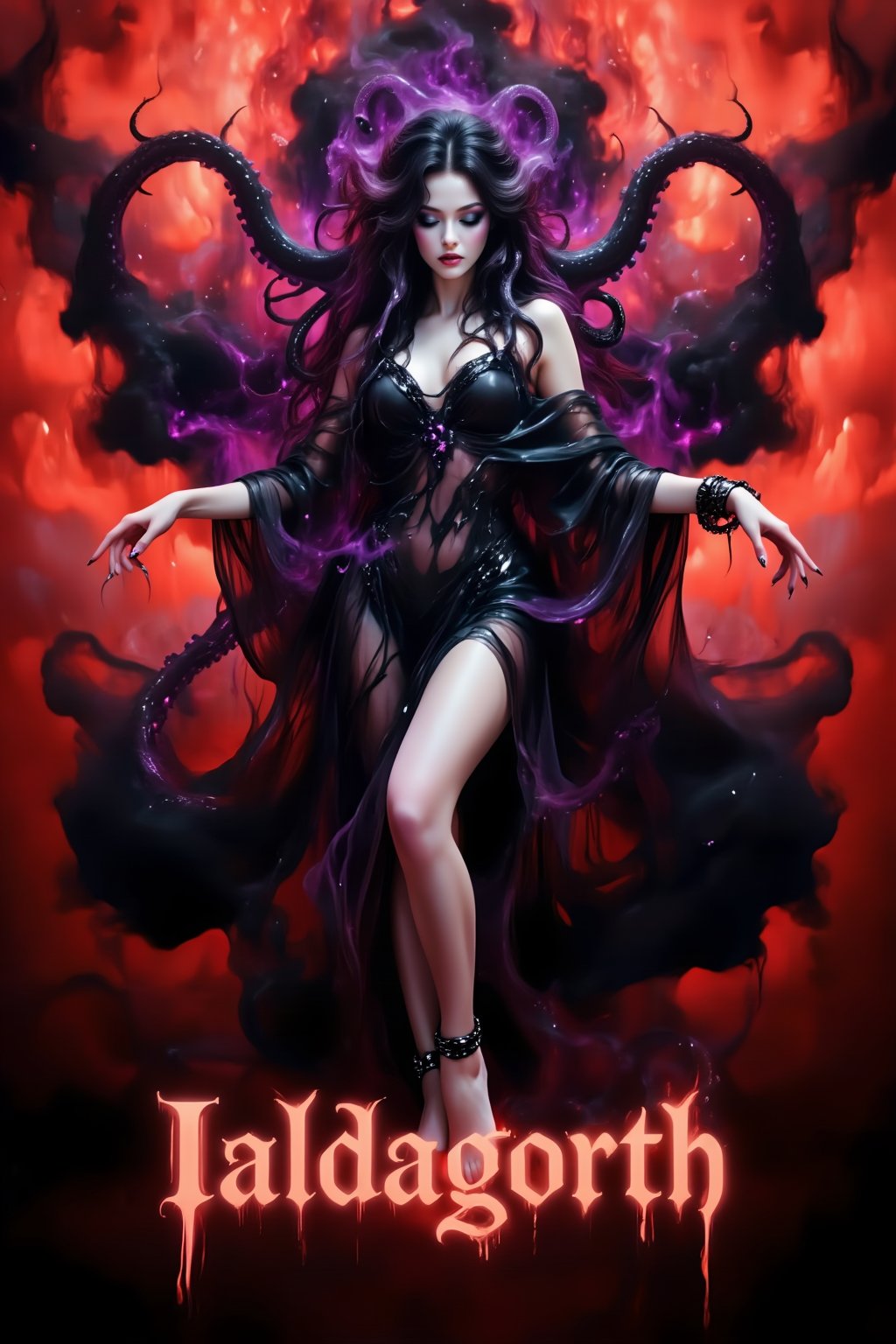 Top quality. Inspiration: Ialdagorth,  the Devourer of Darkness,  Illusion by newsans23 on Tensor.Art