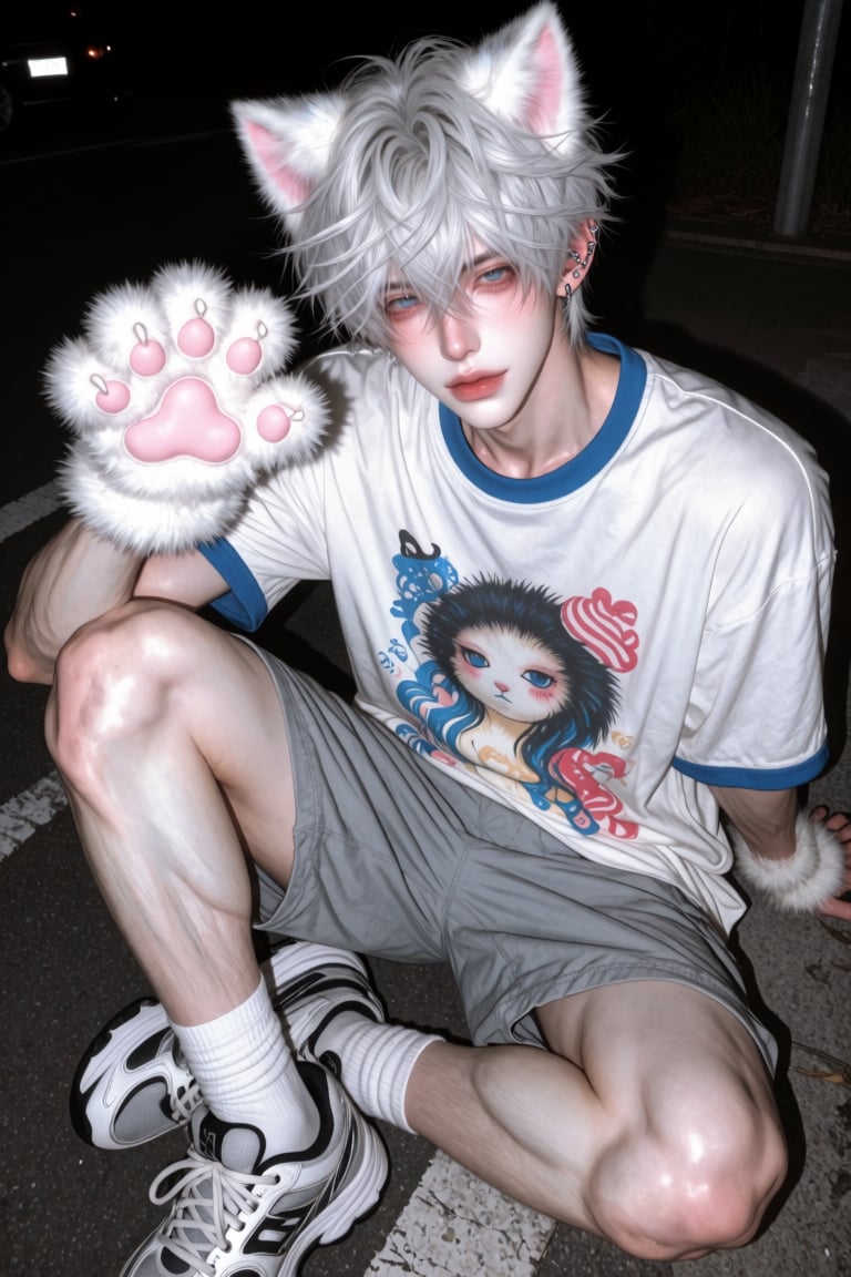 一位美男,  凌乱碎发,  冷白皮 by 小纸条 on Tensor.Art
