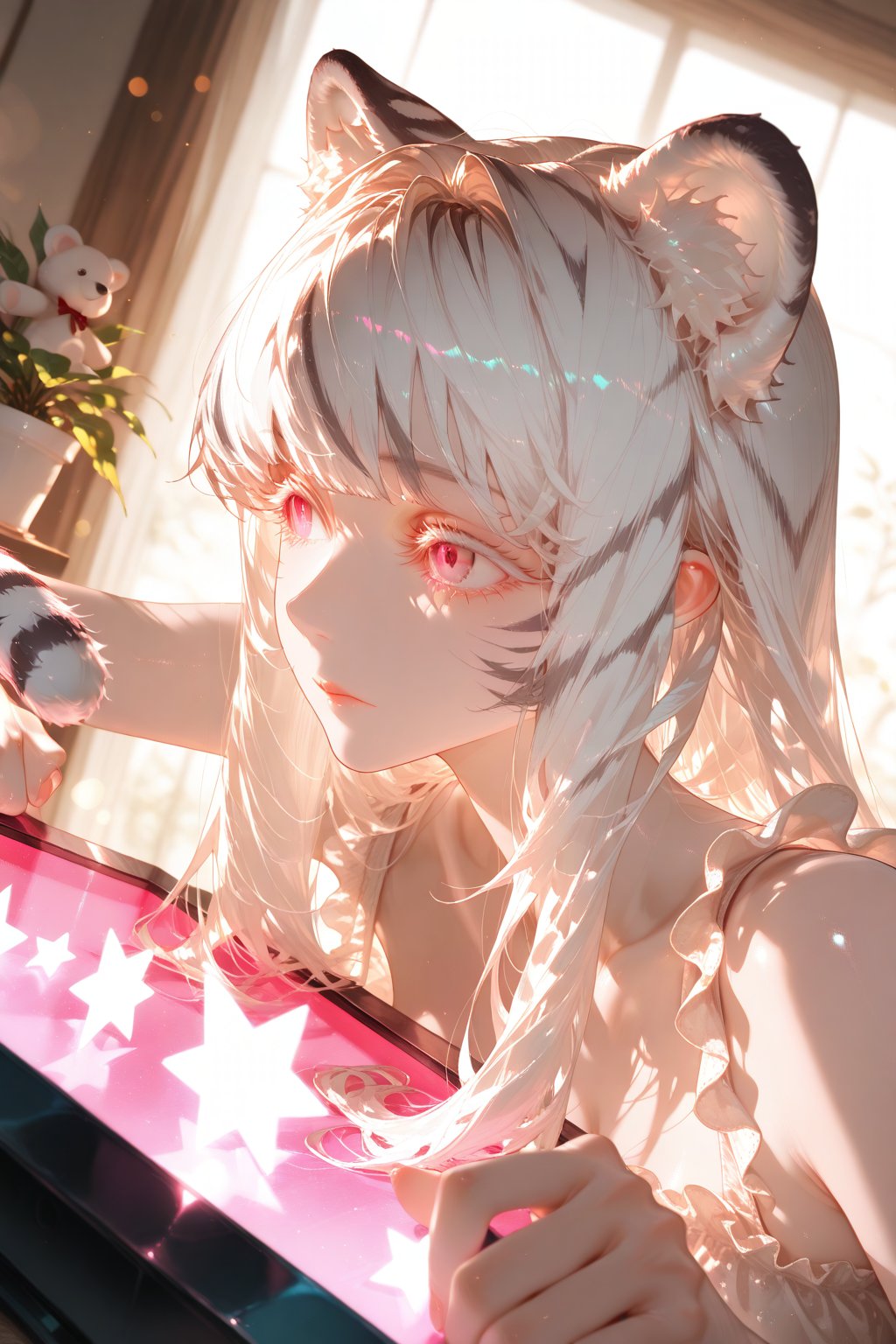 1girl,  beautiful young woman,  gentle and delicate face by 月老板 on Tensor.Art