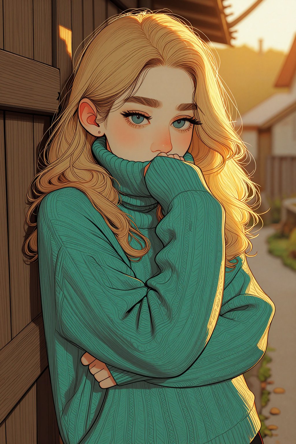 Ivysketch style,  digital art illustration,  clean line art with soft line work by Ivy S2 on Tensor.Art