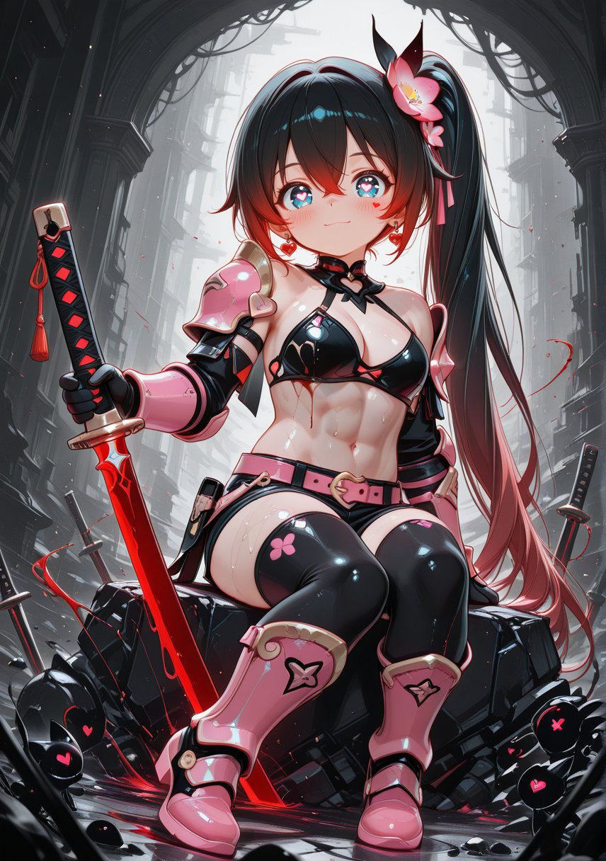 heavy metal art 80's (dark fantasy),  full body view,  dynamic pose by Moisesk380sv on Tensor.Art