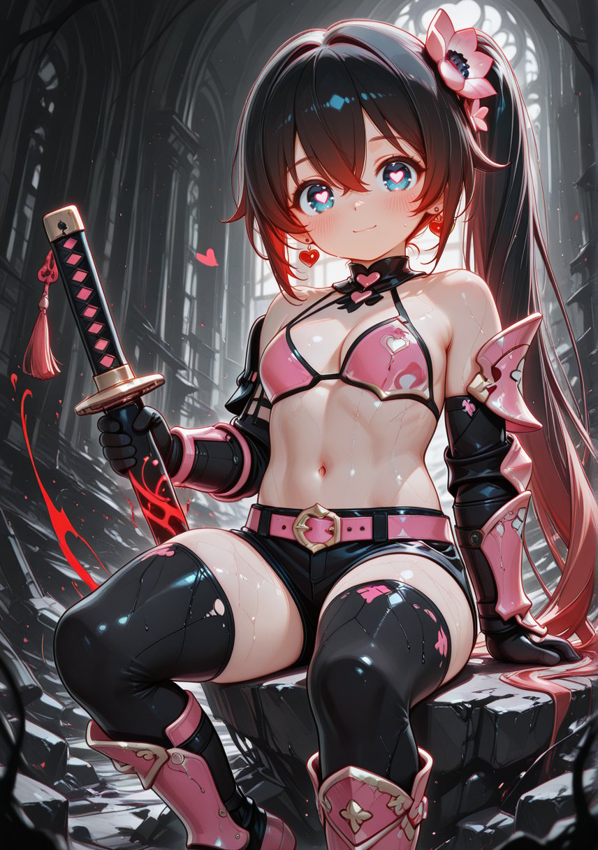 heavy metal art 80's (dark fantasy),  full body view,  dynamic pose by Moisesk380sv on Tensor.Art