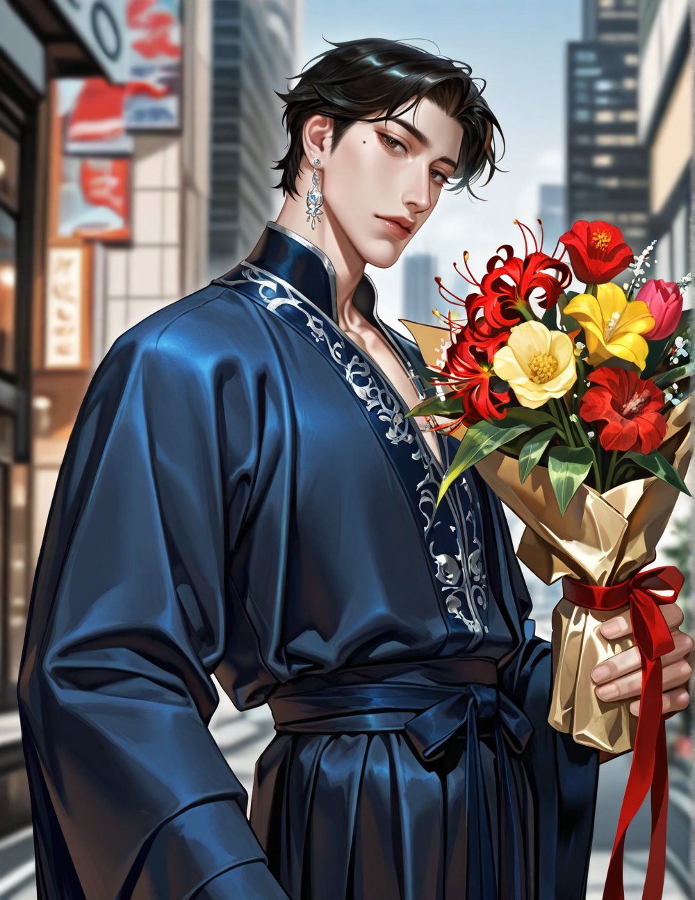 solo male,  male focus,  male only by TheBaraLover on Tensor.Art