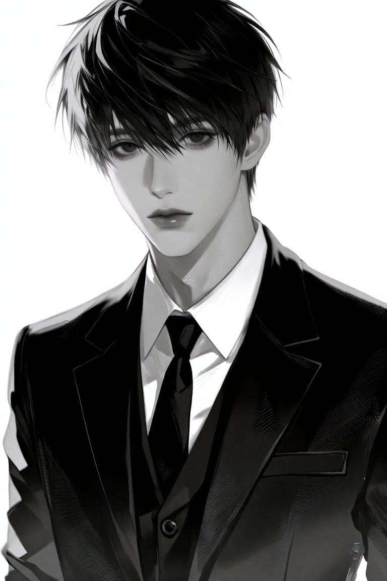 A young,  beautiful,  and fair skinned male beauty in a male Japanese highschool uniform. porcelain gothic by amesugary on...