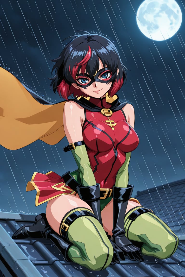 Robin Ame,  Short Hair,  Black Hair by san on Tensor.Art
