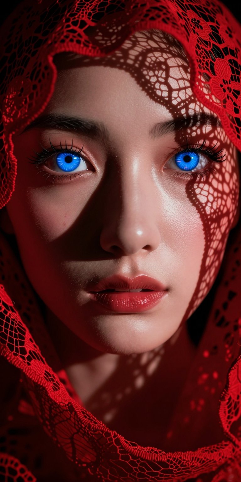 1girl,  solo,  extreme close-up portrait by DjM_ on Tensor.Art