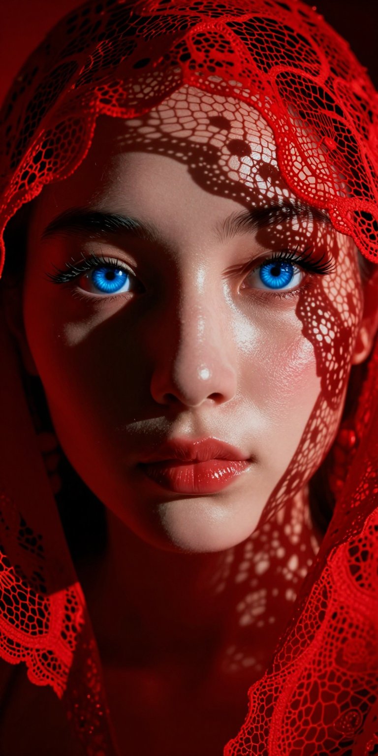 1girl,  solo,  extreme close-up portrait by DjM_ on Tensor.Art