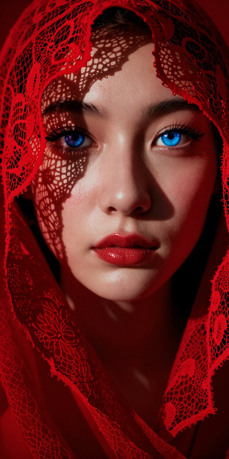 1girl,  solo,  extreme close-up portrait by DjM_ on Tensor.Art