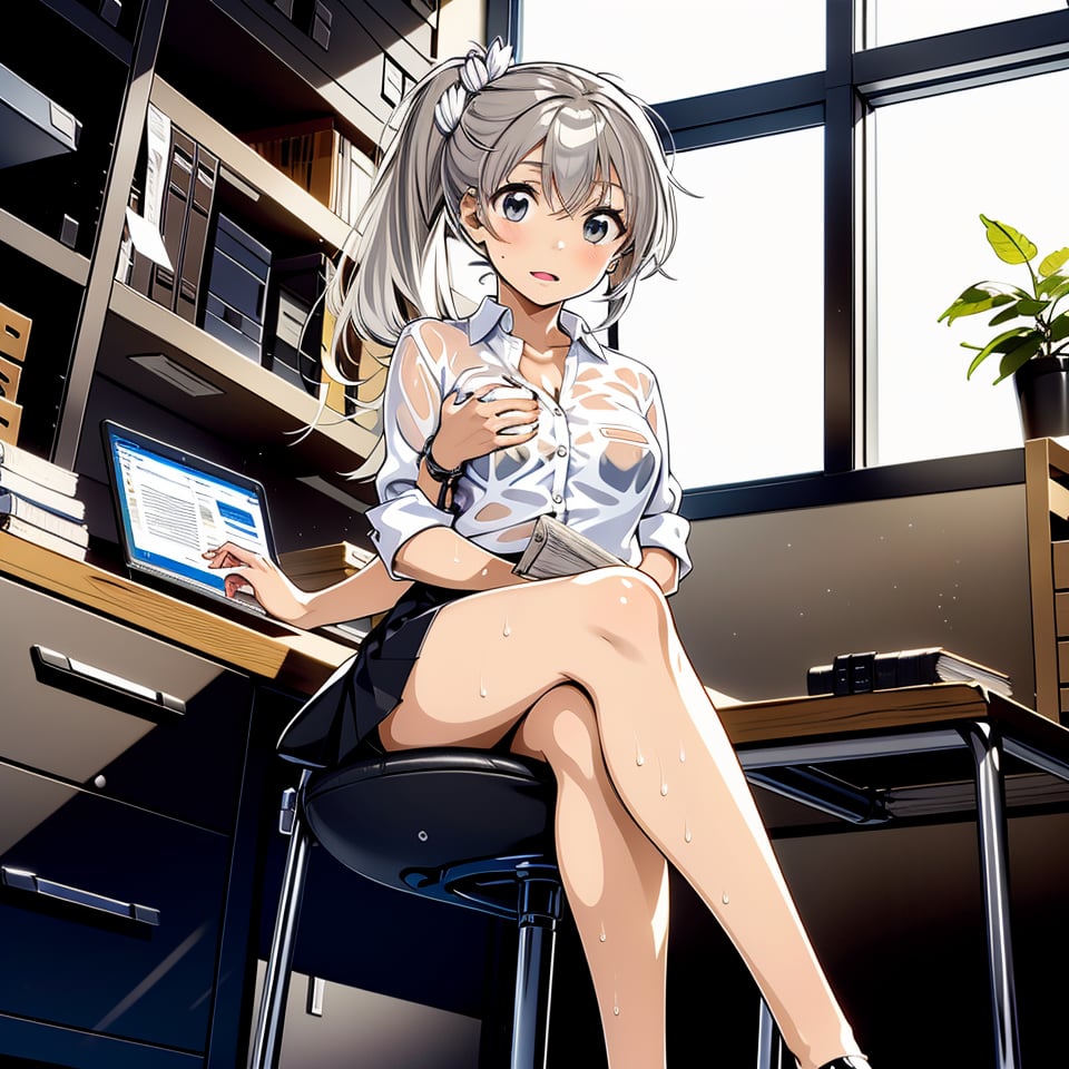 Kurogin,  One girl in the picture,  full view of body and her leg by THOA on Tensor.Art