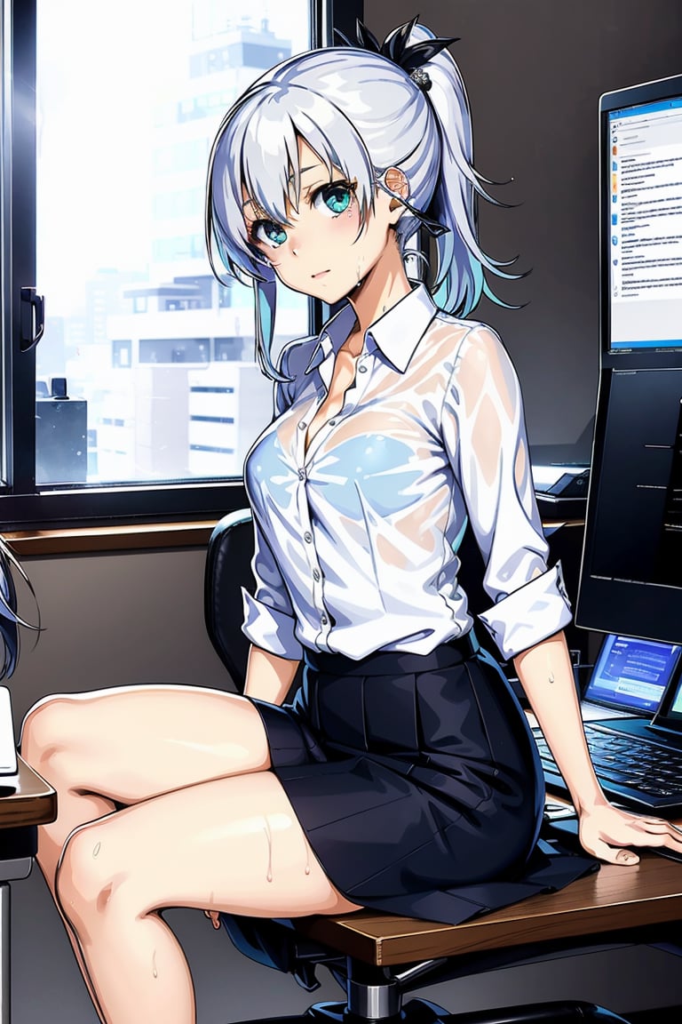 Kurogin,  One girl in the picture,  full view of body and her leg by THOA on Tensor.Art
